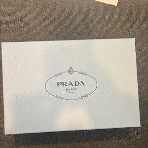 Prada empty shoe box